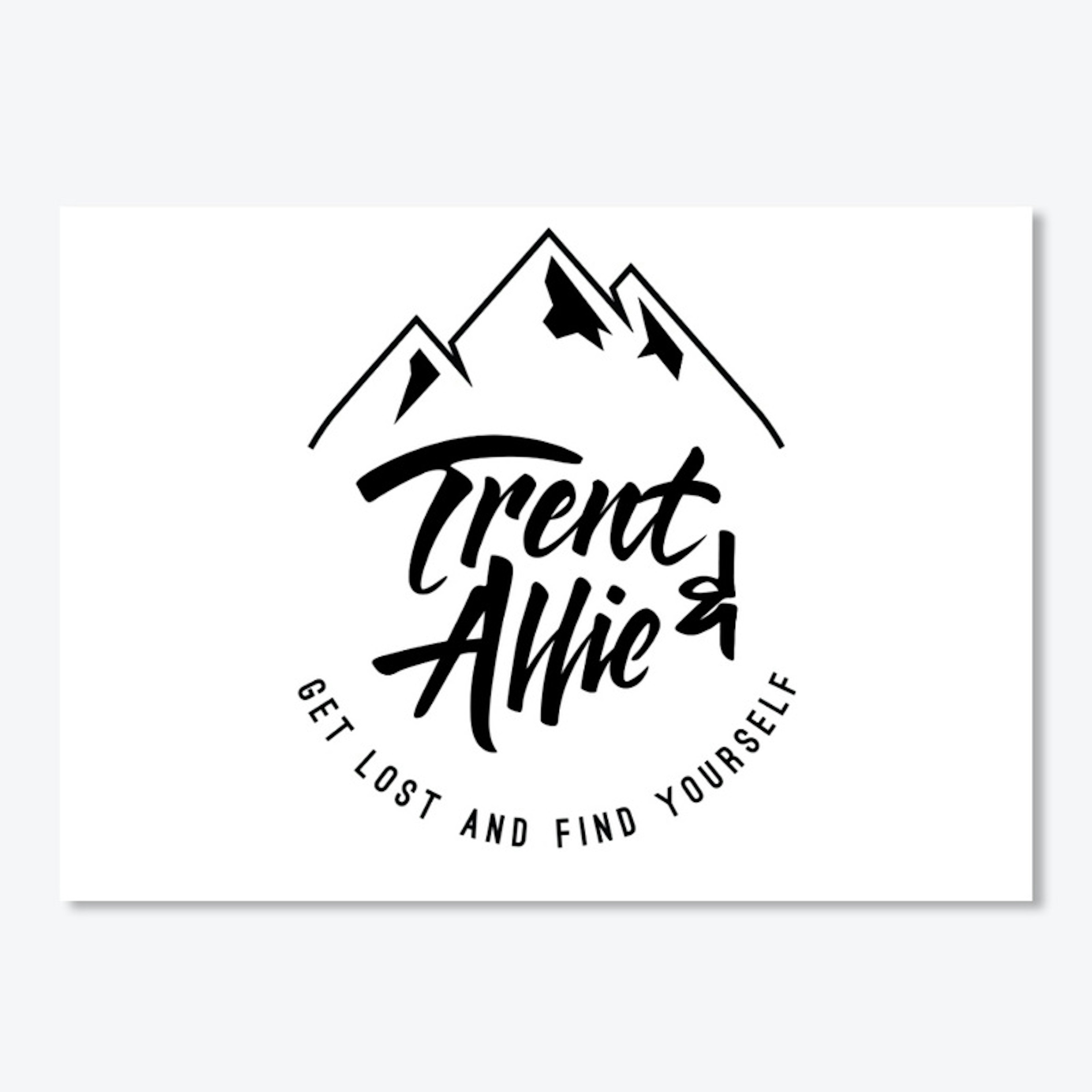 Trent &amp; Allie Sticker